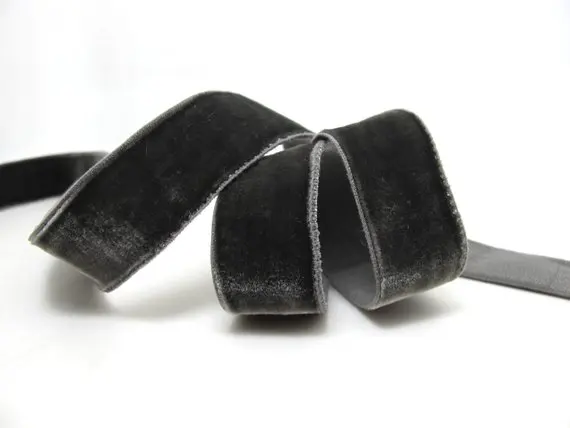 6 / 9/ 16/ 22mm || Single Face ELASTIC STRETCHY Velvet Ribbon Swiss Made Nylon by the YARD | Дом и сад