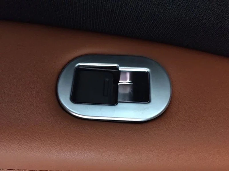 Подходит для HONDA HRV VEZEL HR-V хромированная внутренняя оконная панель Переключатель Крышка отделка рамка стиль гарнир литье