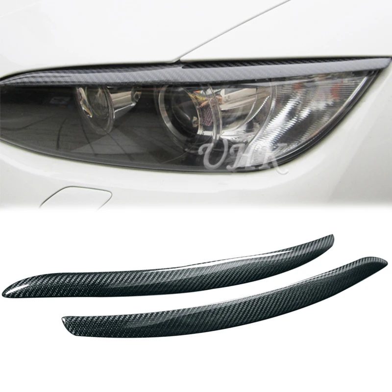 UHK3 серия E92 E93 320i 325i 330i 335i углеволоконная головка для бровей BMW 1 пара век украшения