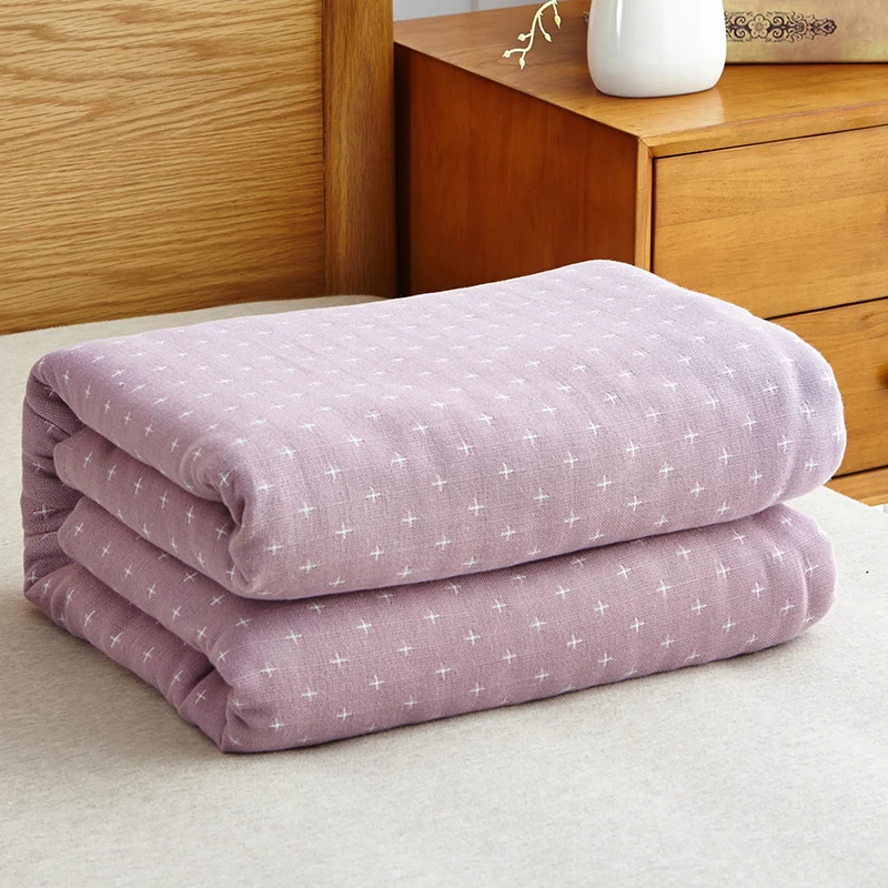 Медуза 2018 перкаль Хлопок Винтаж звезды пледы одеяло Бирюзовый серо