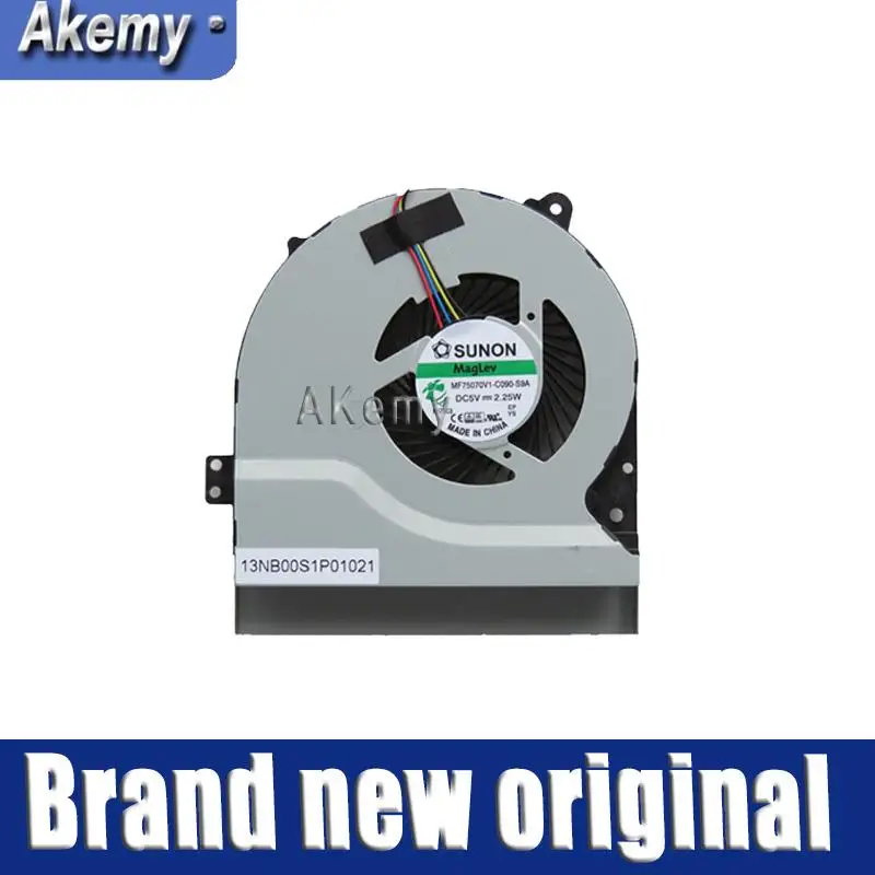 Новый оригинальный кулер для процессора For Asus Y481C Y481L X452E X450EP X450EA Y481E X450W X450WA X450WE A450L