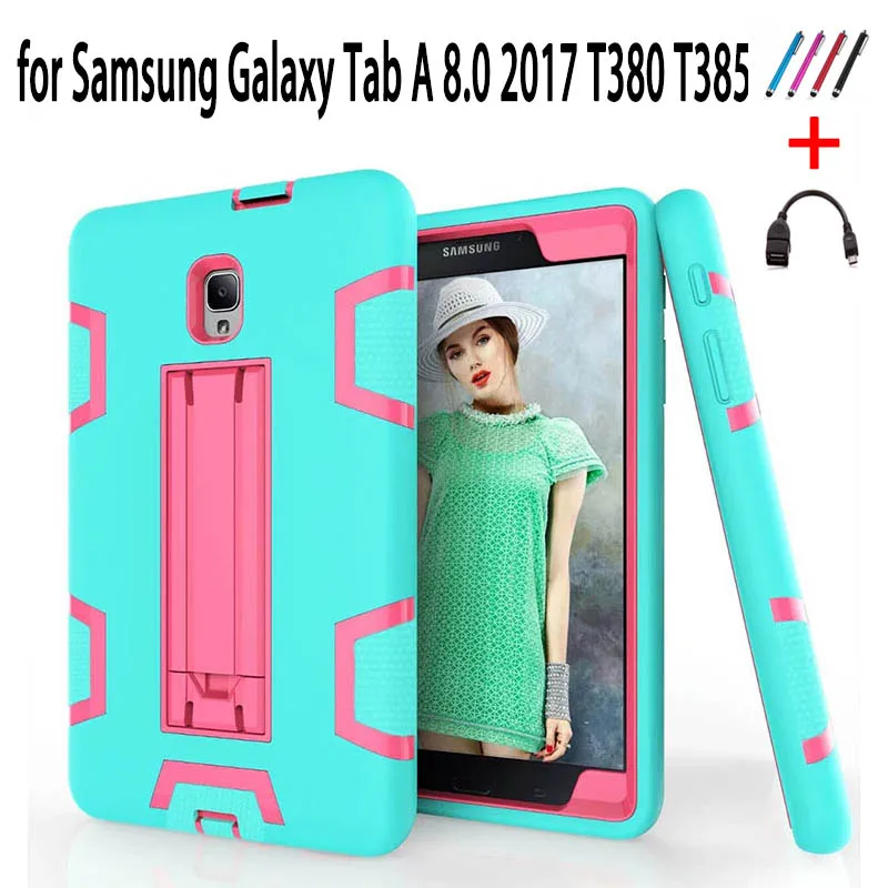 Чехол для samsung Galaxy Tab A 8 0 2017 T380 T385 детский безопасный полный защитный чехол A2 S SM