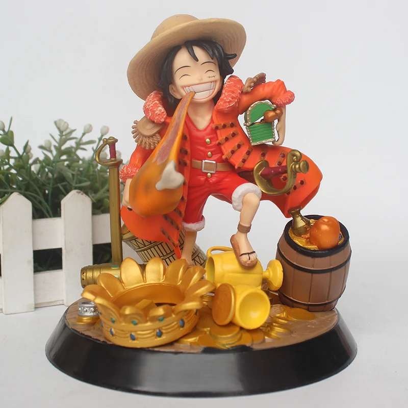 18 см аниме One Piece GK Monkey D. Фигурка Модели Luffy из ПВХ|Игровые фигурки и трансформеры| |