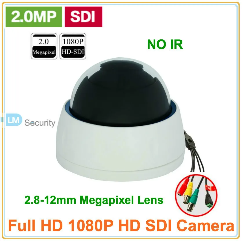 Lihmsek высокое разрешение 1080P HD SDI Крытая Пластиковая купольная камера с 2 8 12 мм авто