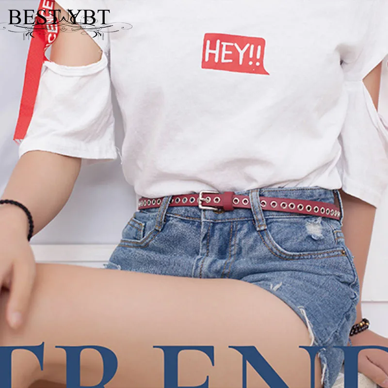 Лучший YBT женский ремень с приливной пряжкой режущий старинный для женщин