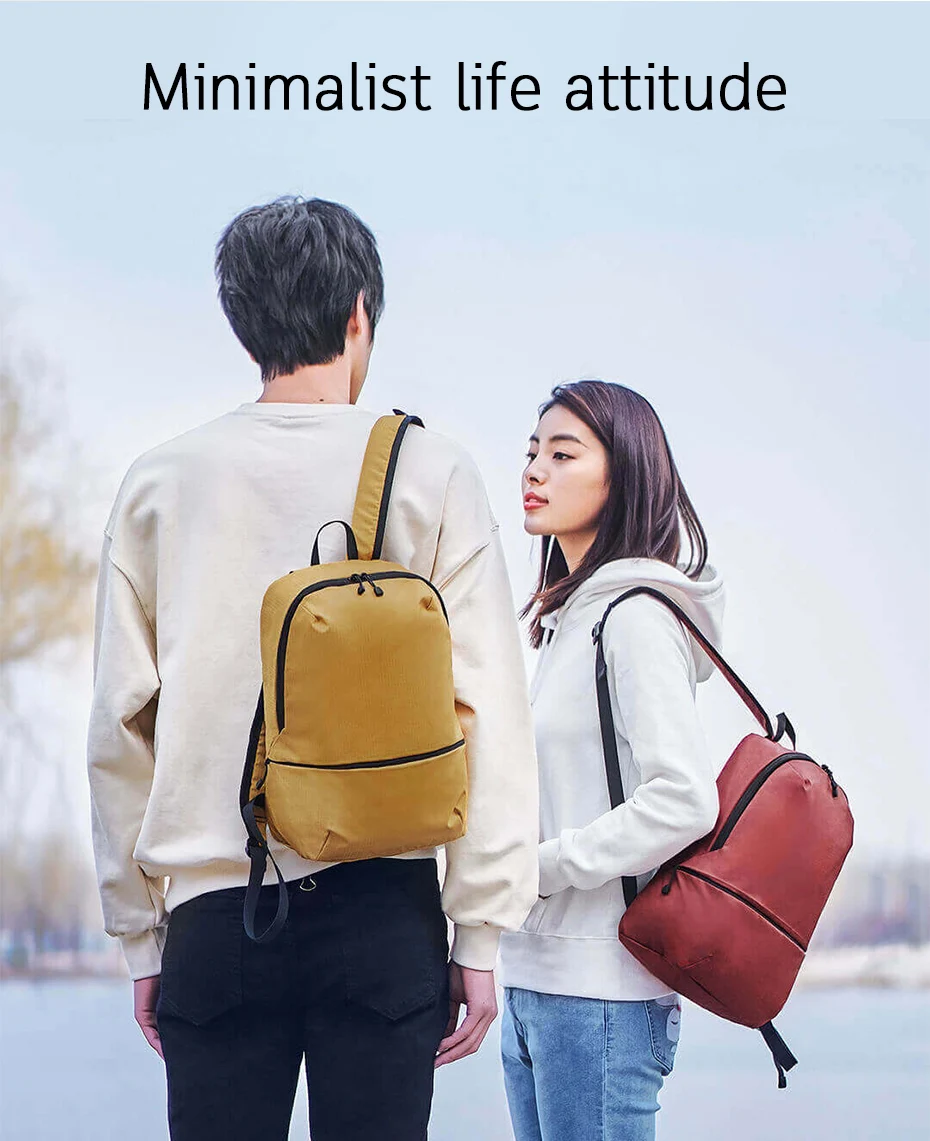 Xiaomi Mijia Youpin Home ZanJia легкая серия маленький рюкзак и нагрудная сумка через плечо