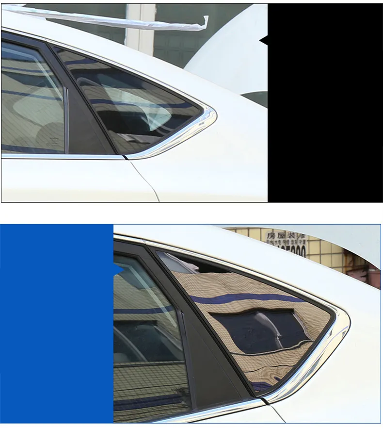 Для Nissan Sentra 2013 2018 украшение для автомобиля на окно с блестками Внешнее