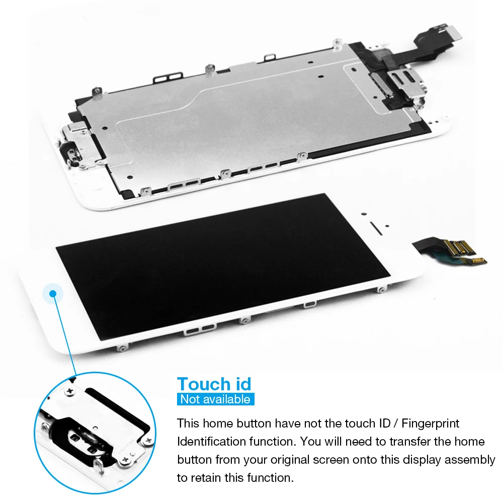AAA +++ для iPhone 6 ЖК дисплей в сборе с 3D прикосновением 6G замена экрана A1549 A1586