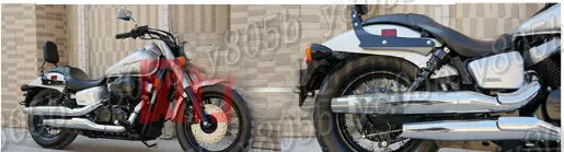 Черная подушка на спинку мотоцикла для HONDA 750 Shadow VT Sport Edition 2006 -2013 |