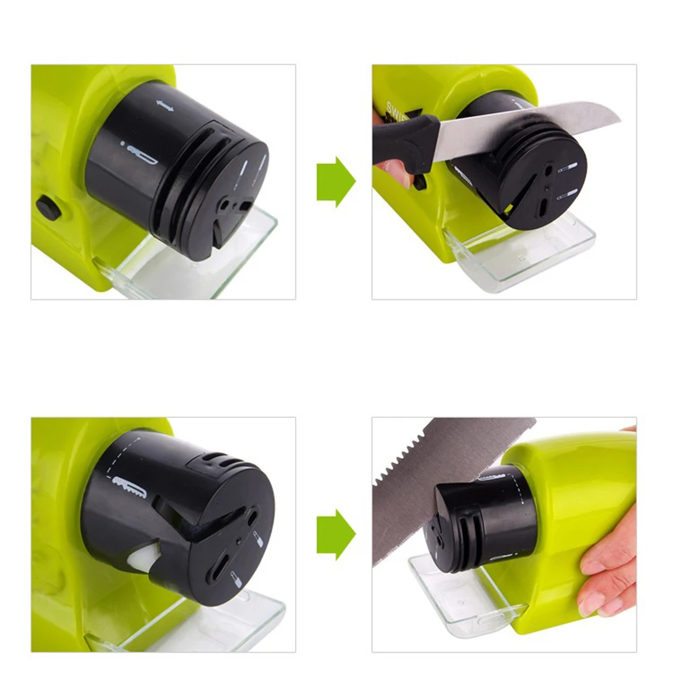 Портативная Алмазная профессиональная точилка для кухонных ножей точильный