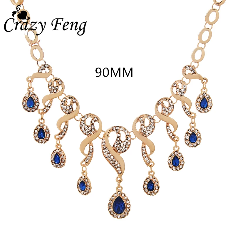 Женский комплект украшений в африканском стиле массивное ювелирное изделие