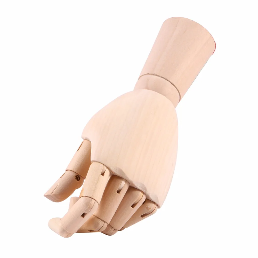 1 шт. деревянная поделка с левой рукой 7 дюймов 18 см|wooden figure|hand woodwooden hand |