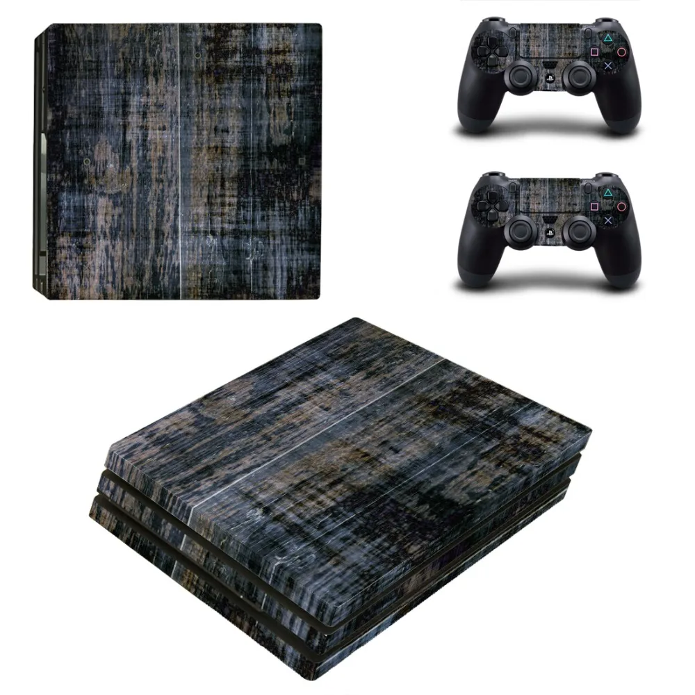 Наклейка на кожу PS4 Pro Виниловая наклейка для консоли Sony Playstation 4 и 2 контроллера