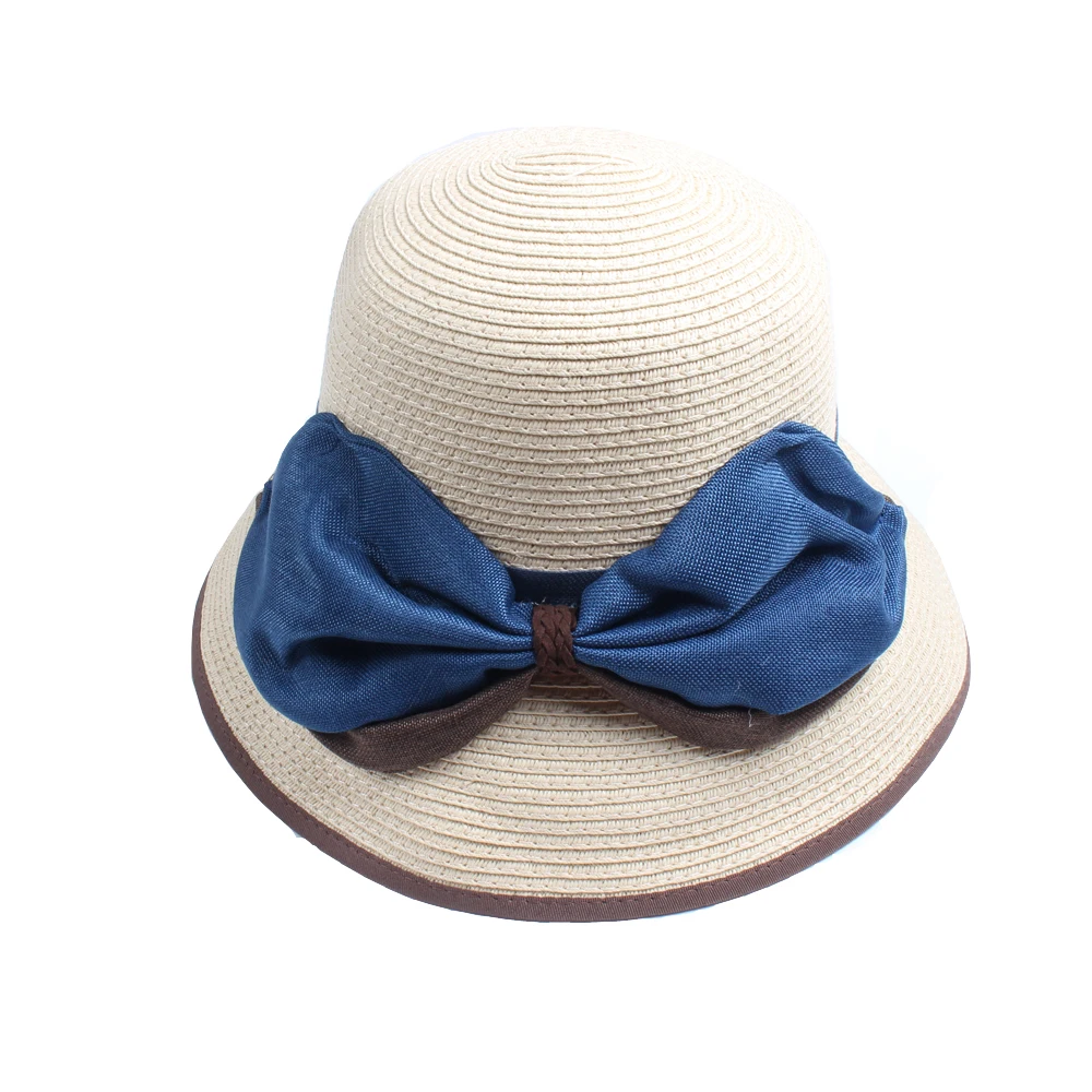 

Шляпа от солнца dianni женская с широкими полями, модная Панама из ткани, Соломенная Панама, для пляжа и путешествий, летняя