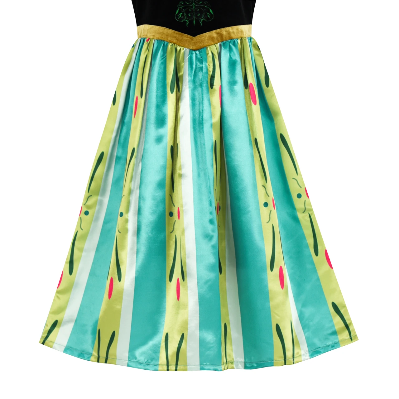 Sunny Fashion платья для девочек платье Принцесса Платье Анна Костюм Одеваться Косплей