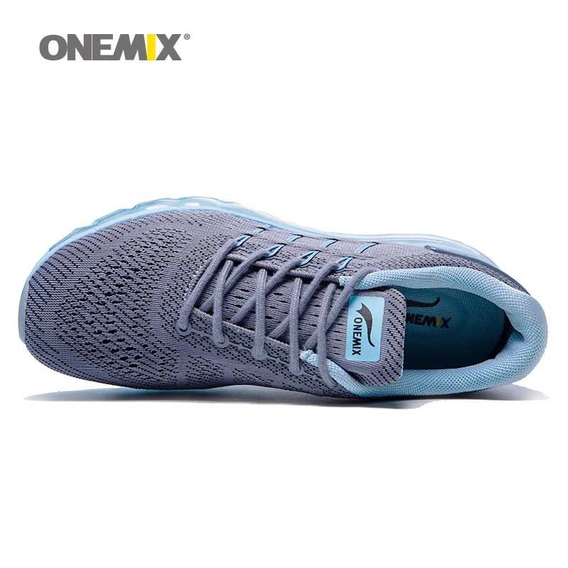 ONEMIX Air/женская спортивная обувь для мужчин; сетчатая уникальная обувь; язык; спортивные кроссовки; Черная дышащая Спортивная обувь; кроссовки с подушкой; 8