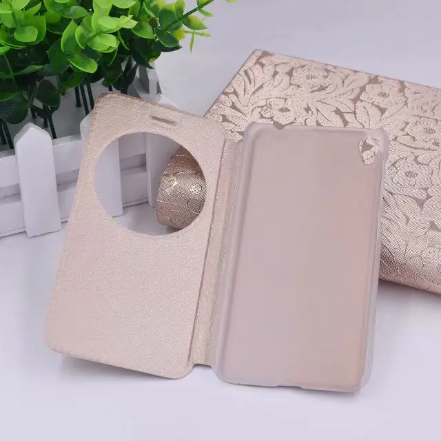 Чехол для Asus Zenfone3 GO ZB501KL, откидная подставка с окошком обзора, кожаный чехол для телефона, чехол для Asus Zenfone 3 Live ZB501KL