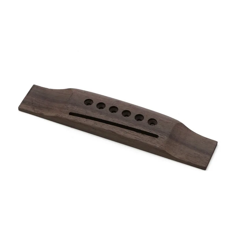 

1Pc Guitar Parts Saddle Thru Guitar Bridge For Acoustic Guitar Rosewood Y51D