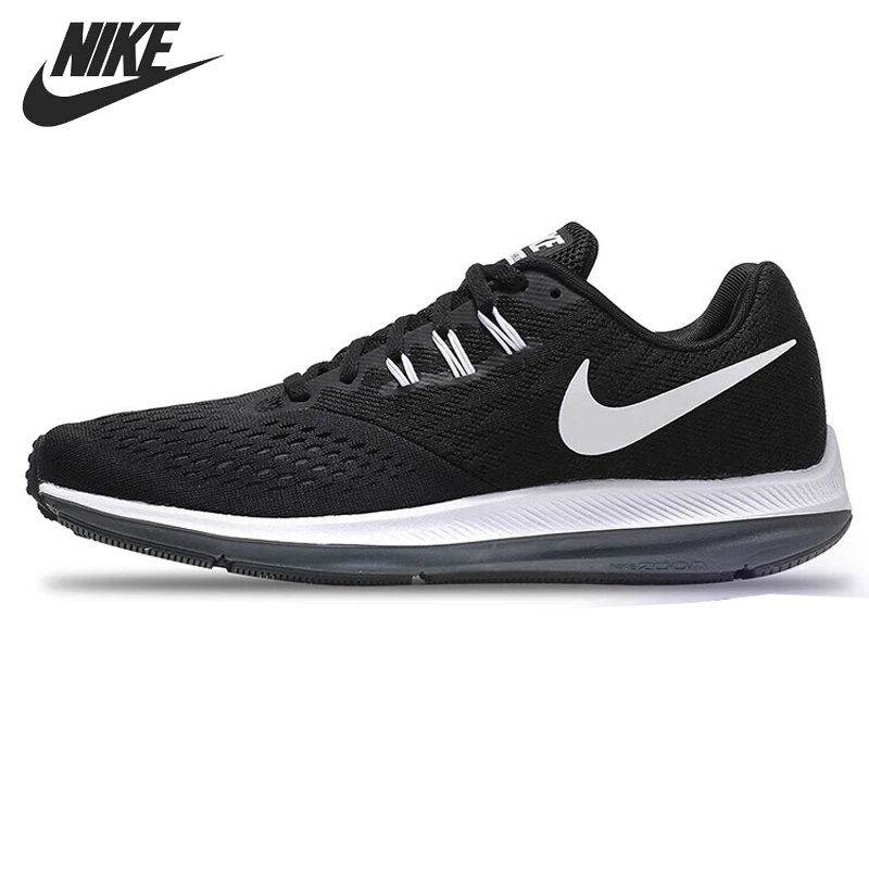 Оригинальный Новое поступление 2018 NIKE ZOOM WINFLO Для Мужчин's Кроссовки Спортивная