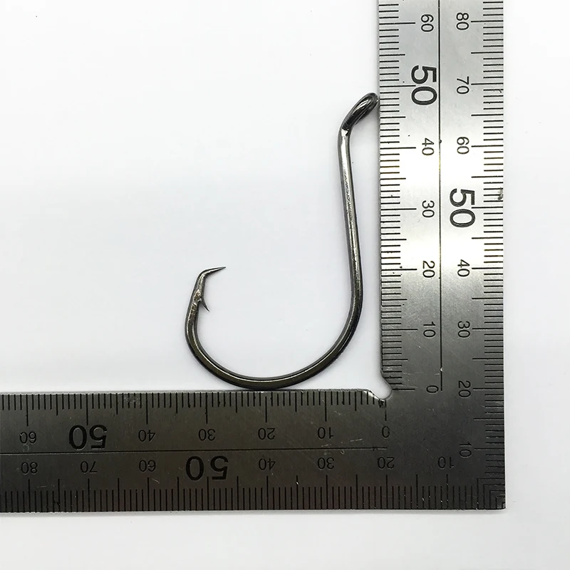 20 шт. рыболовные крючки из высокоуглеродистой стали|saltwater fishing hooks|fishing hookhook size |