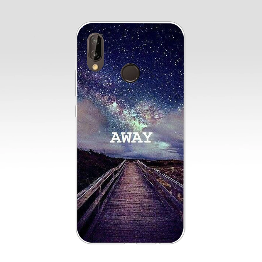 K huawei P20 Lite чехол 5,84 дюймов huawei P20 Lite Мягкий Резиновый ТПУ силиконовый чехол для телефона для huawei P20 Lite чехол сумка чехол s - Цвет: 7