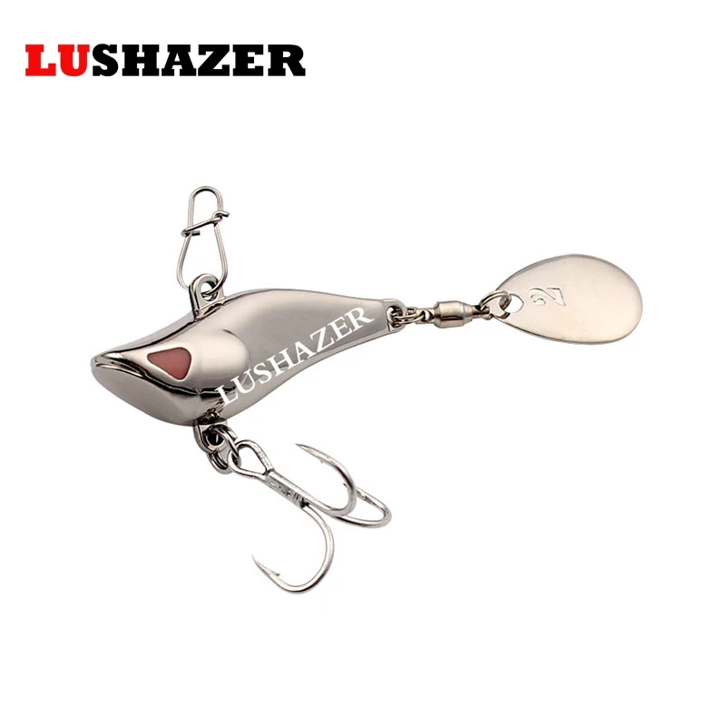 LUSHAZER рыболовная приманка spoon 7 5 г 10 15 20 металлическая для карпа на рыбалку s воблер