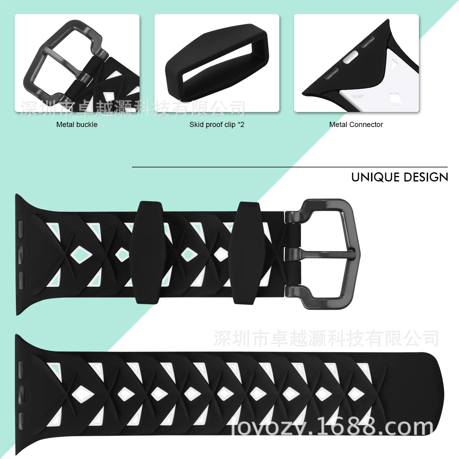 Ремешок силиконовый для Apple Watch Iwatch 5 4 3 2 мягкий спортивный резиновый браслет с