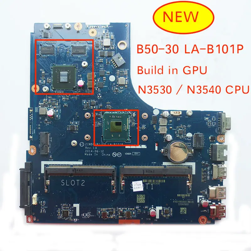 Бесплатная доставка новая протестированная материнская плата для lenovo B50 30