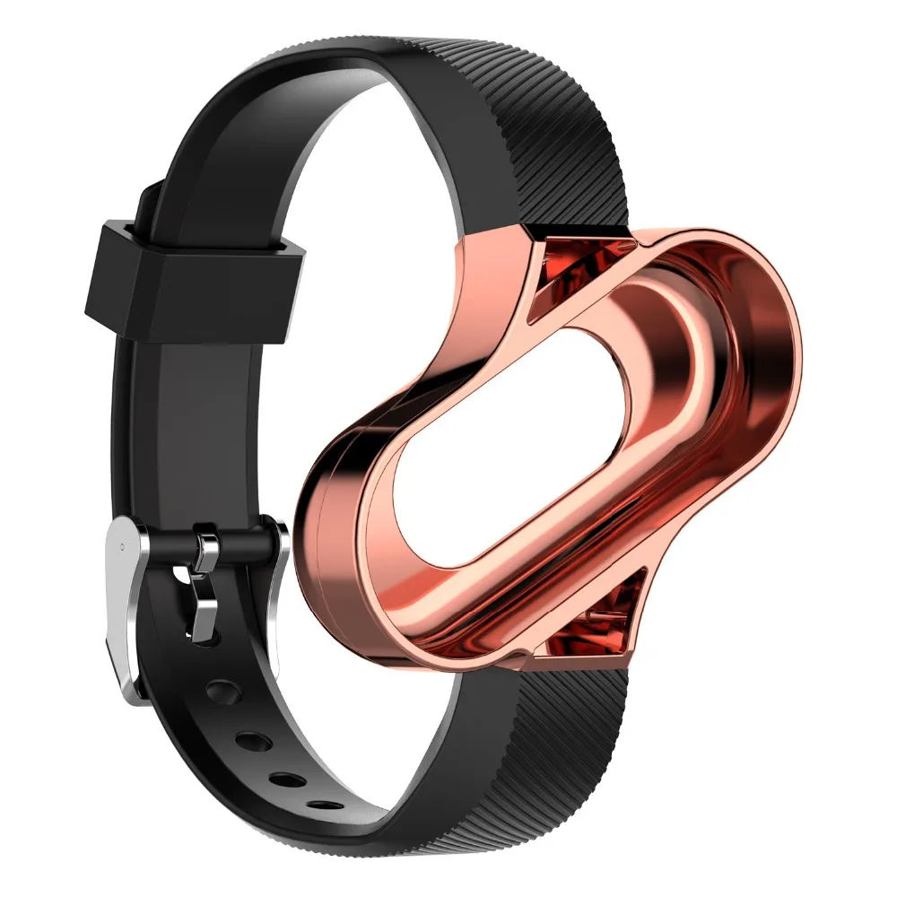 Сменный мягкий силиконовый ремешок для Xiaomi Mi band 3 2 1 наручных часов с