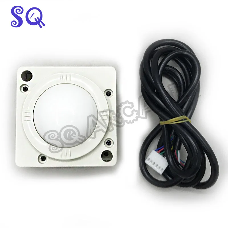 no led Проследить Бал trackball с 60 в 1 разъем для аркадная игра машина - Цвет: no led