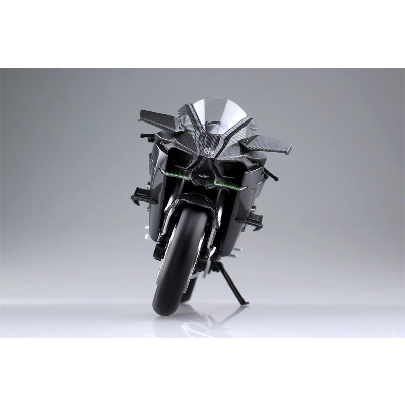 OHS Aoshima 104576 1/12 Ninja H2R гонка Ver. Масштаб готовой Литая модель мотоцикла