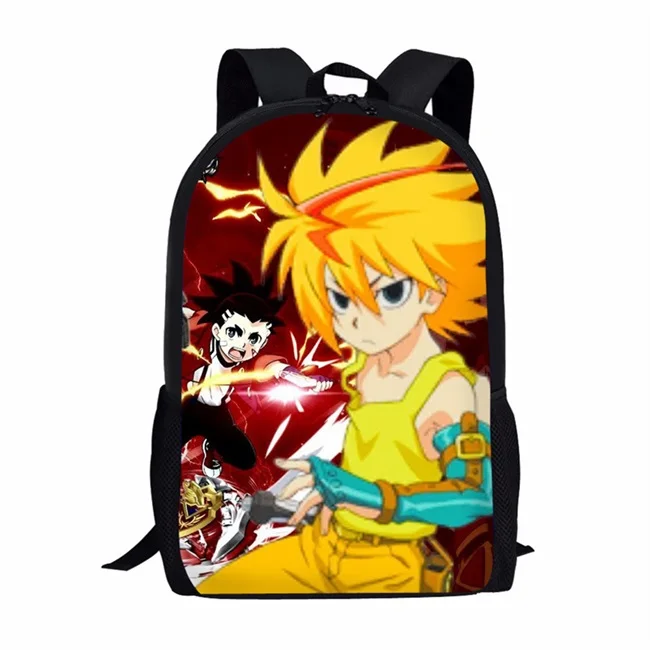 As Pictures Школьный рюкзак с персонажами из мультфильма «Beyblade Burst Evolution» для девочек-подростков и мальчиков, школьный рюкзак для студентов, рюкзак Mochila - Цвет: As Pictures