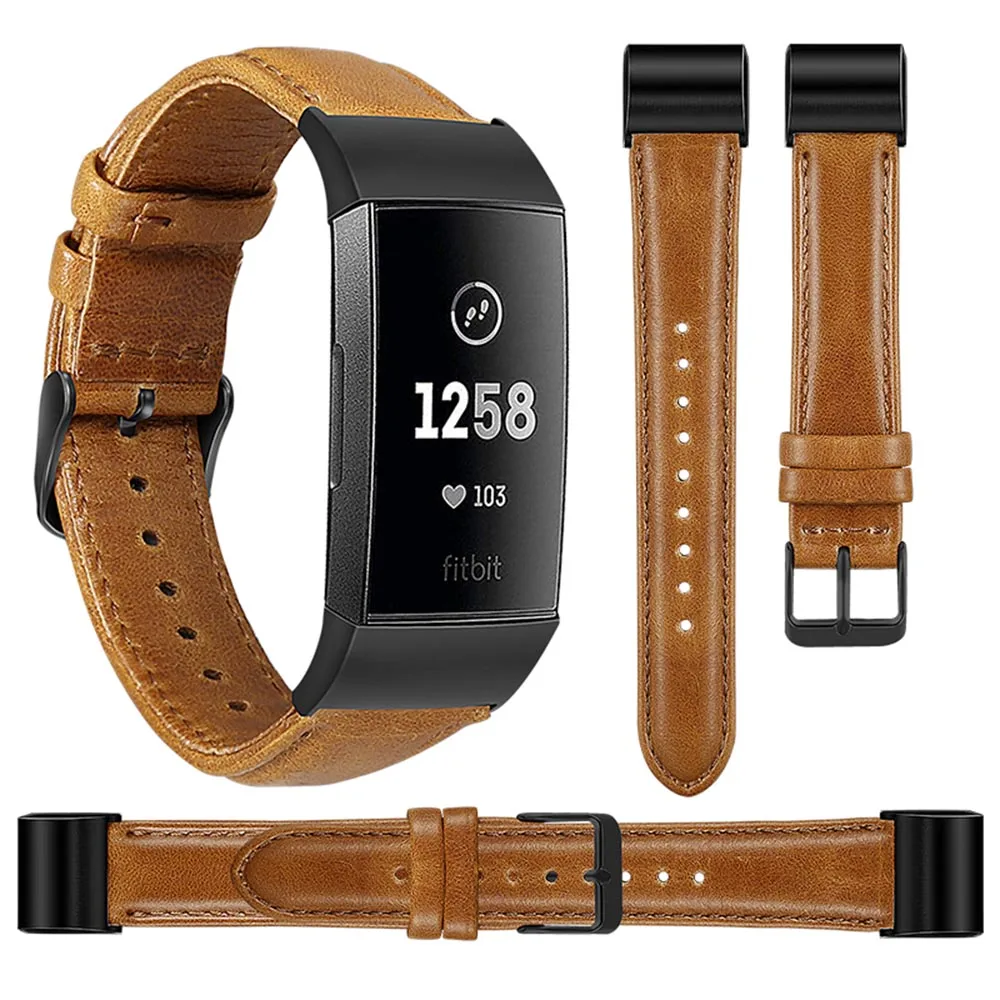 Tschick полосы для Fitbit заряд 3 и SE зимние ботинки из натуральной телячьей заменитель