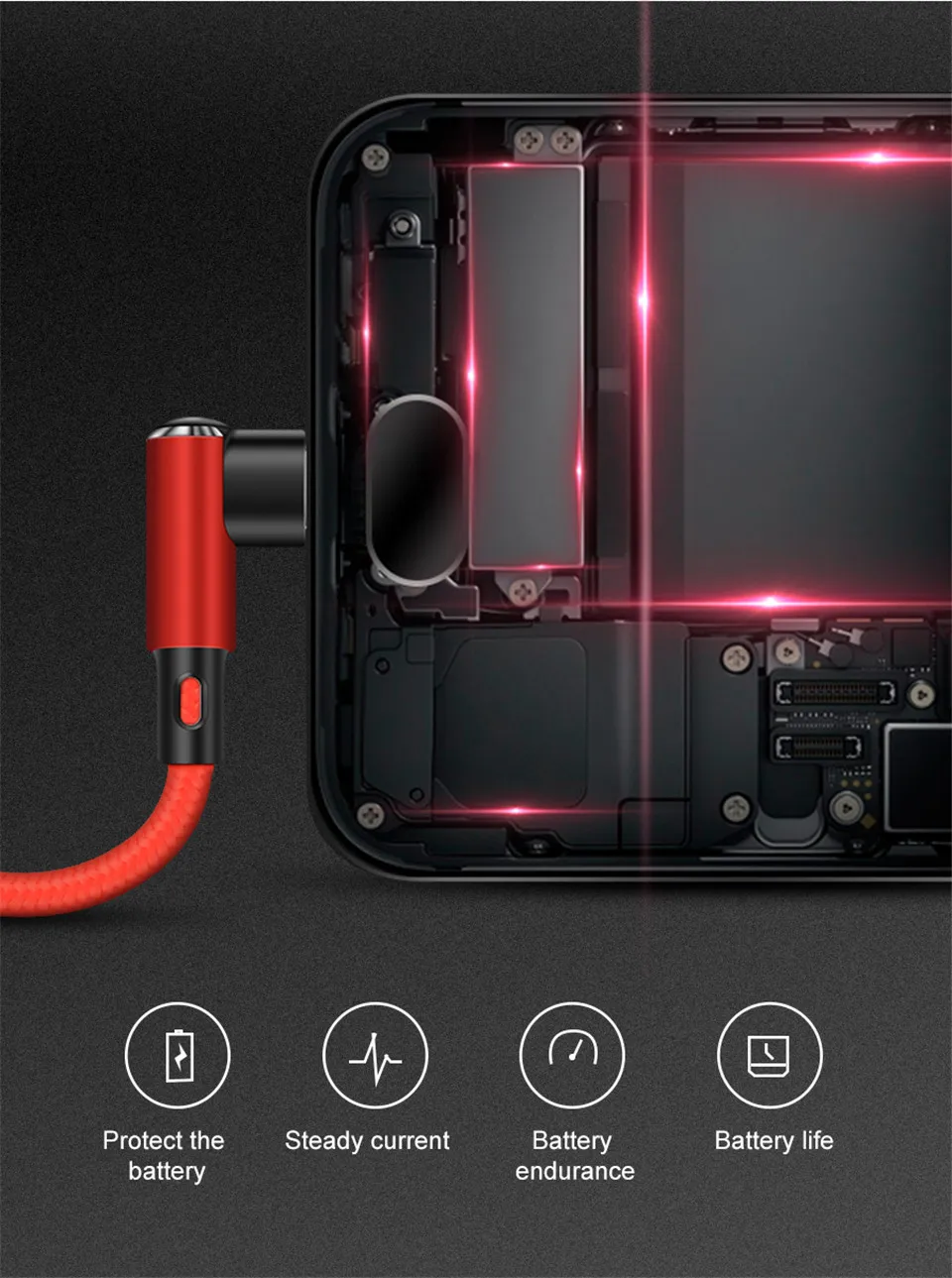 Coolreall 90 градусов Micro USB кабель быстрое зарядное устройство кабель для передачи данных Плетеный USB кабель USB ЗУ для мобильного телефона кабель для samsung huawei