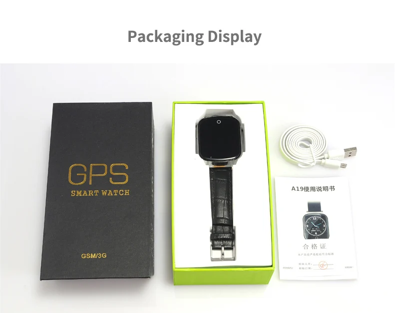 Детские Смарт-часы A19 с GPS Wi-Fi SOS LBS | Электроника