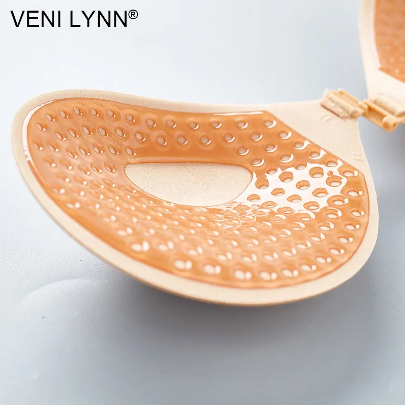 VENI LYNN 2 см толстые бретельки самоклеющиеся ткань невидимая губка спинки без бретелек палочка на бюстгальтеры пуш-ап бюстгальтер для женщин платье