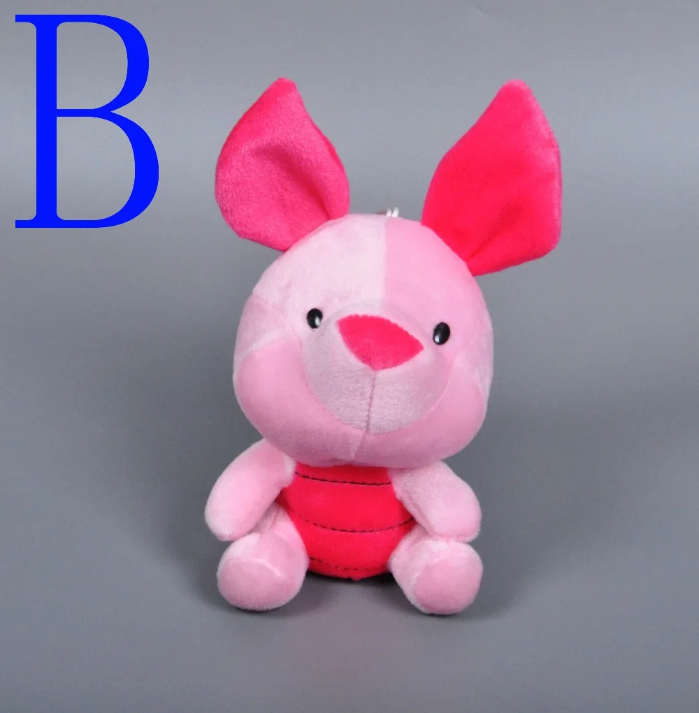 Плюшевый плюшевый тигр 17 см мультяшное животное медведь свинка мягкая кукла