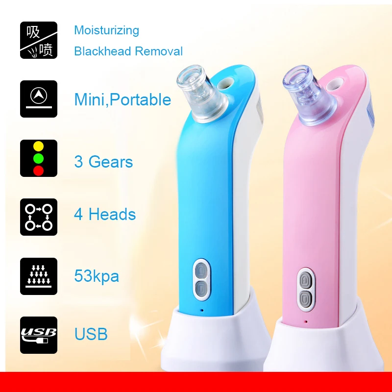 2в1 вакуумный отпариватель для удаления угрей лица прибор использует консилер