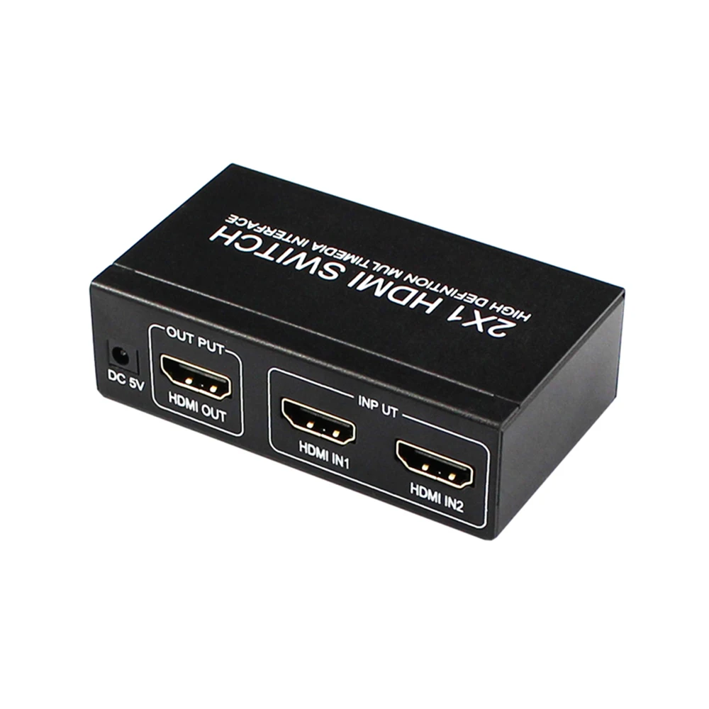 KVM HDMI коммутатор 2 в 1 выход Поддержка 4K * 2K 3D HD видео порта|KVM-переключатели| |
