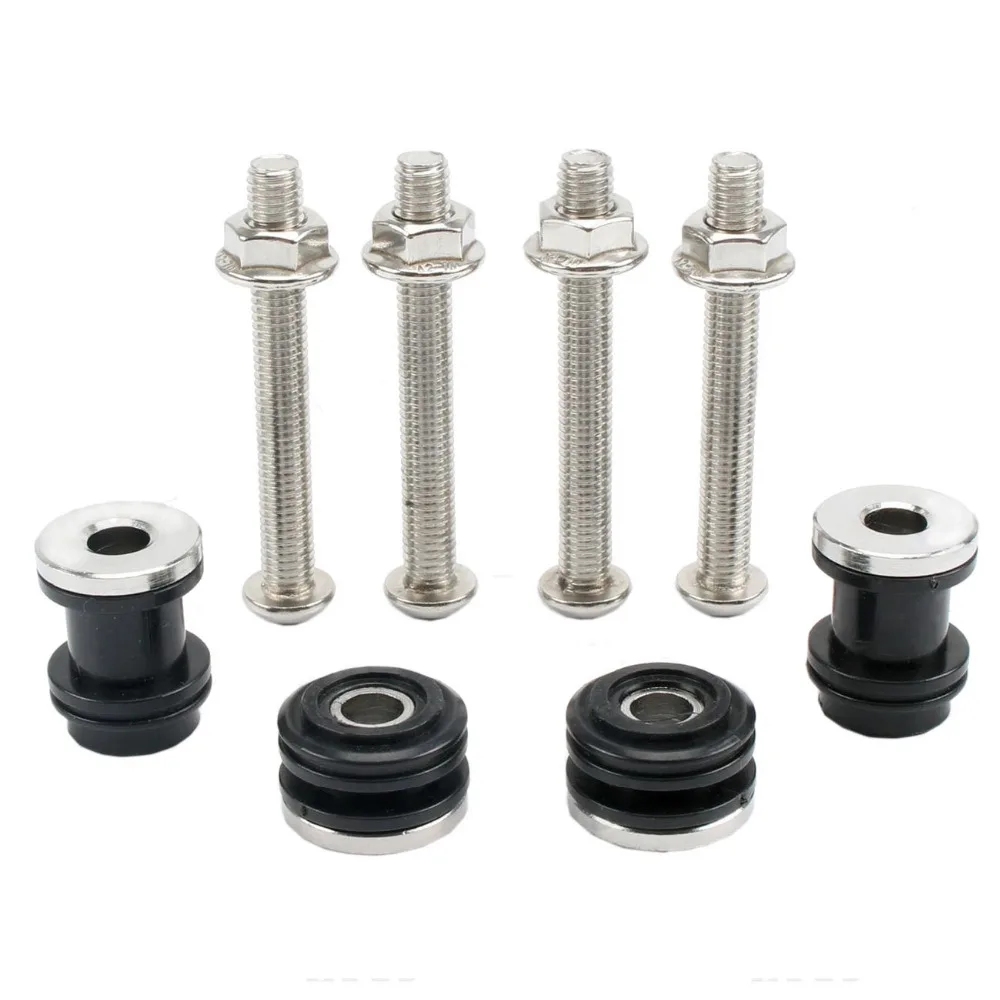 Мотоцикл Велосипед спинки Сисси Бар Шурупы Съемная док-Аппаратные средства