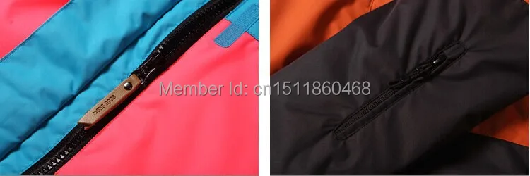 2014 winter womens ski jacket mixed color snowboarding suit ladies waterproof breathable outdoor snow parka with skiwear anorak | Спорт и