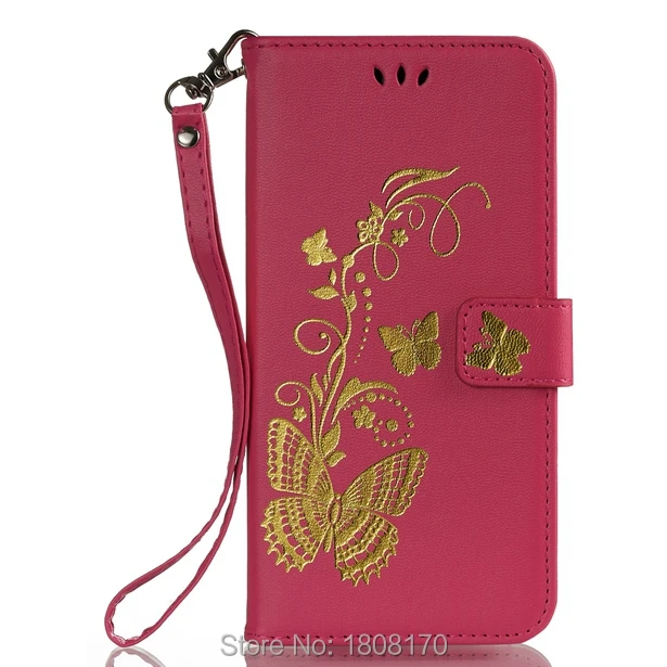 Кожаный чехол кошелек C ku Butterfly для Samsung Galaxy S9 Plus J2 Pro 2018 NOKIA 2 7 9 6 подставка 1