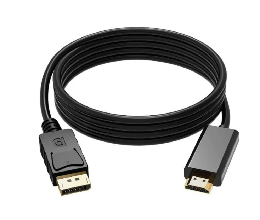 Позолоченный кабель DisplayPort к HD видео 1080P Full черный цвет 6 футов/1 8 м|displayport