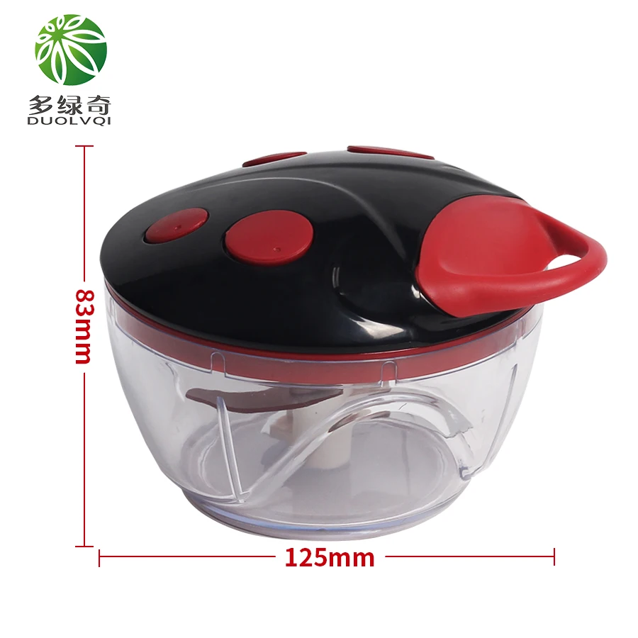 DUOLVQI Vegetable Cutter Manual Pull the Rope Shredder &ampSlicer Meat Grinder Kitchen Tools Gadgets | Дом и сад