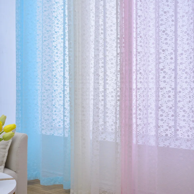 Tequila Lace Net Gauze Window 100 WithCurtains for Living Room Bedroom Study Balcony Wholesale | Дом и сад