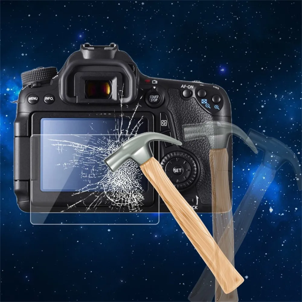 Закаленное защитное стекло HD для цифровой зеркальной камеры Canon EOS 700D 750D 760D 70D