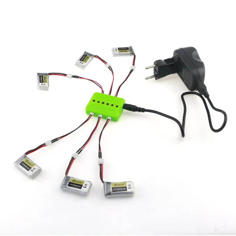 4 шт./5 шт./6 шт. Eachine E010 E010C E011 E013 мини Радиоуправляемый квадрокоптер 3 7 V 260MAH 45C Libo