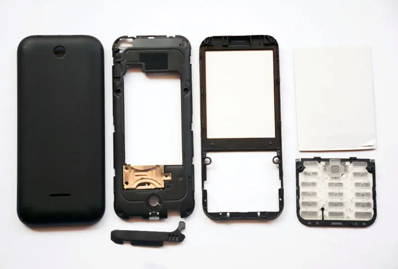Клавиатура для Nokia Asha 225 N225 и отвертка|Корпусы рамки мобильных телефонов| |