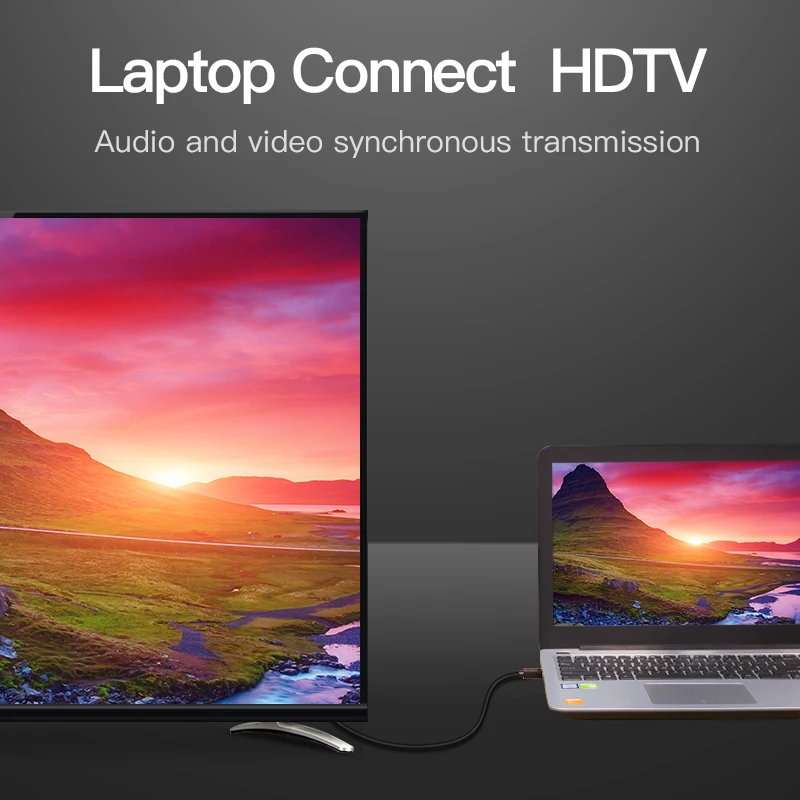 Vention HDMI кабель 2 0 волоконно оптический высокоскоростной 4K для HDTV LCD ноутбука PS4