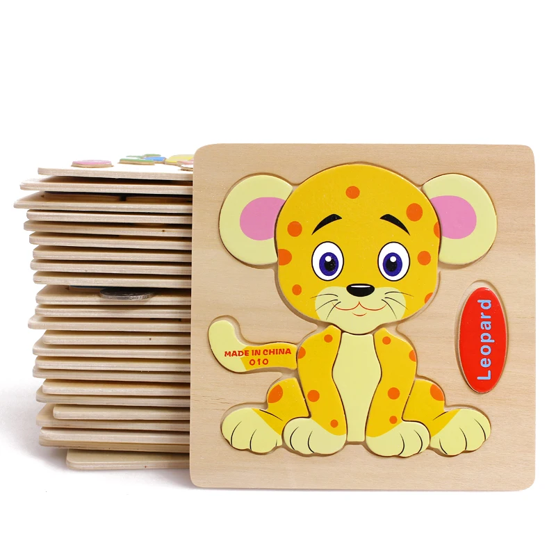 3 шт./партия детские деревянные головоломки